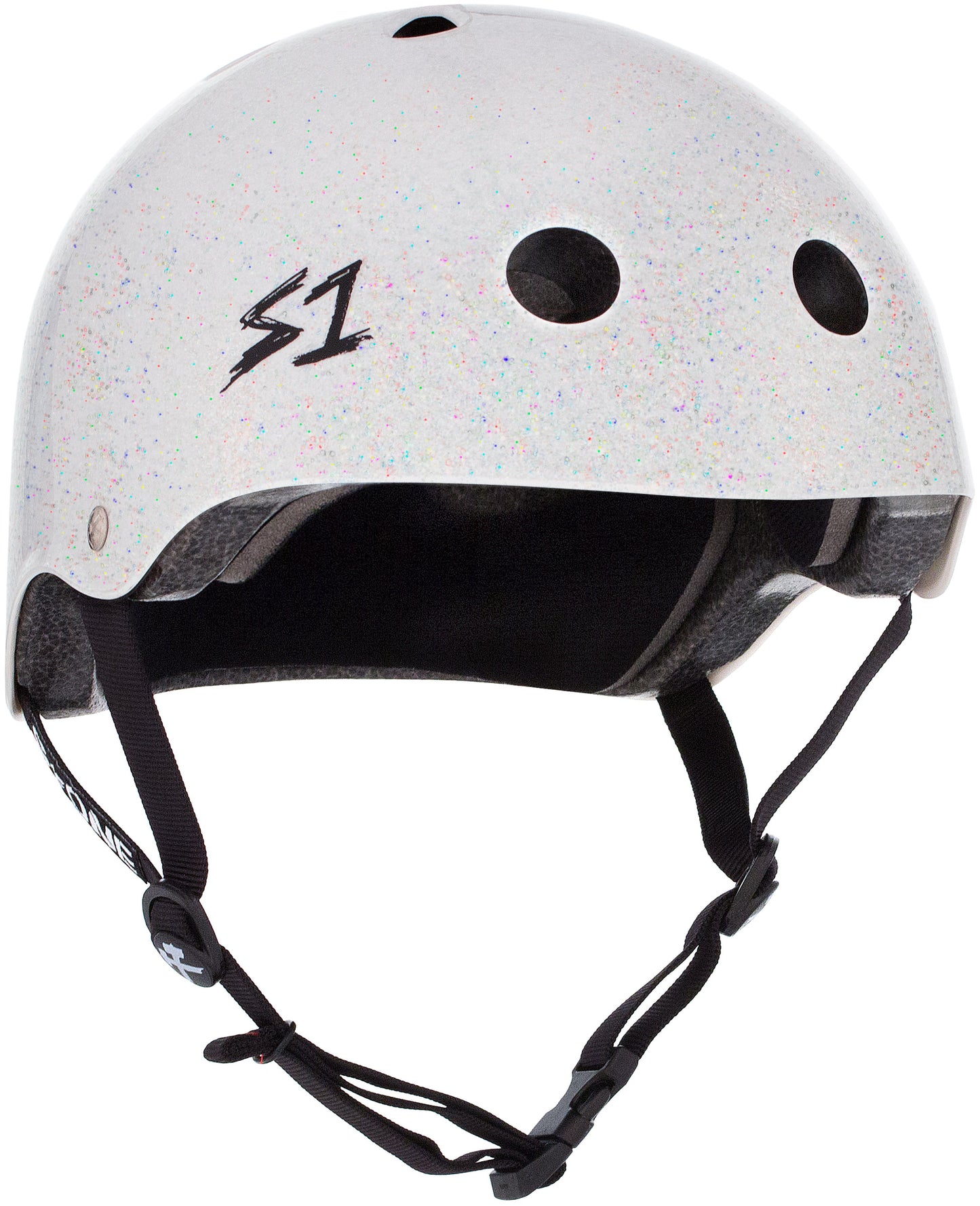 S1 - Lifer Helmet - White Gloss Glitter