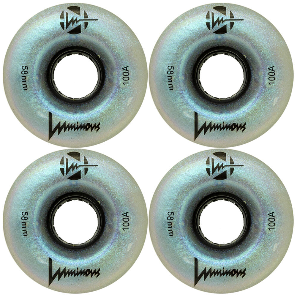 Luminous-Black-Pearl-100A-Light-Up-Roller-Skate-Glow-Wheels-58mm-4pack