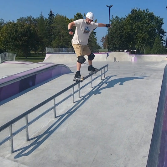 Matt Miller Roller Skating Private Lesson Fredericton Skatepark