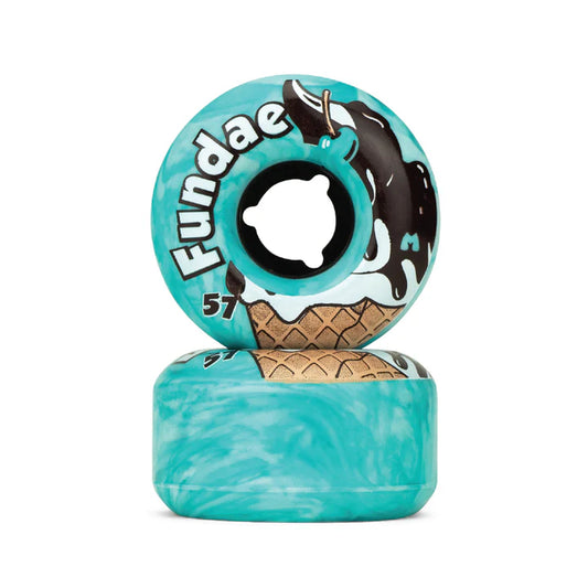 Moxi-Roller-Skate-Fundae-Wheels-Creme-De-Menthe-Teal-Green