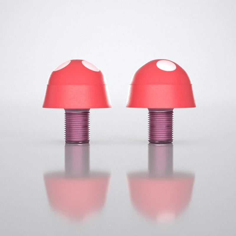 Moxi-Roller-Skates-Mini-Mushroom-Toe-Stops-Red