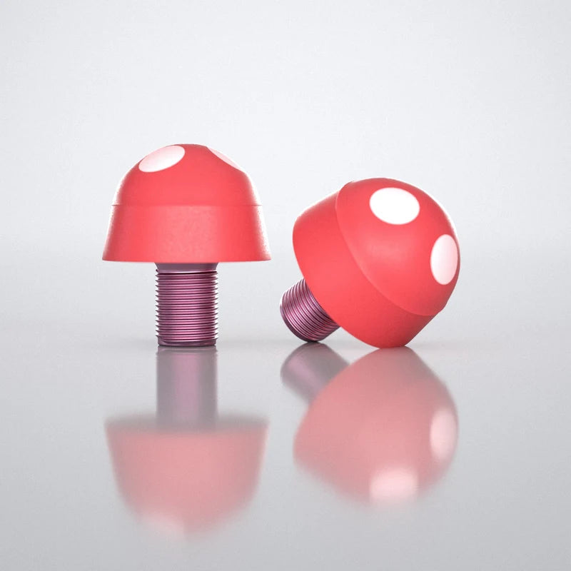 Moxi-Roller-Skates-Mini-Mushroom-Toe-Stops-Red
