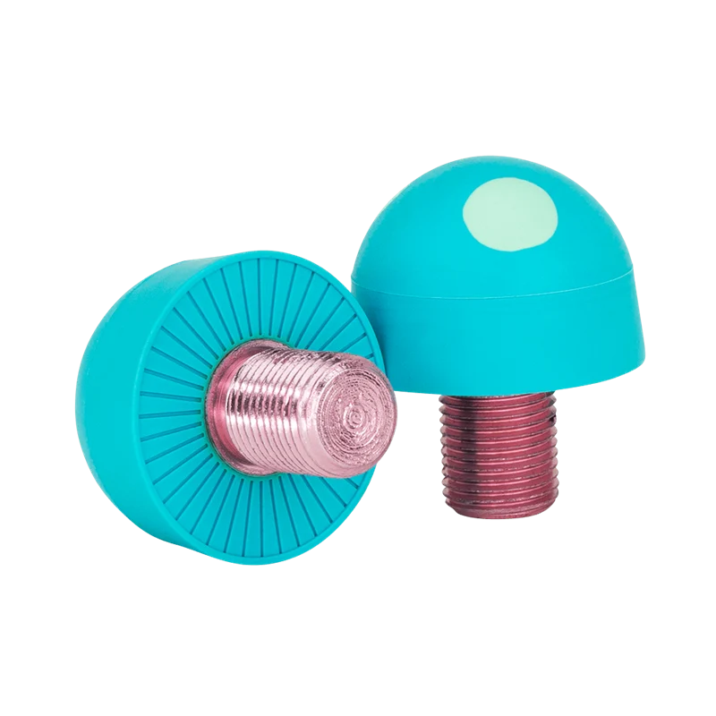 Moxi-Roller-Skates-Mini-Mushroom-Toe-Stops-Teal