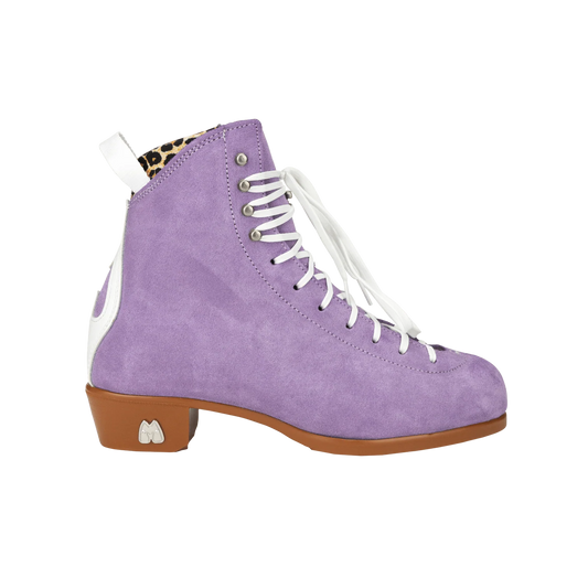 Moxi Jack 1 Lilac Suede Roller Skate Boot