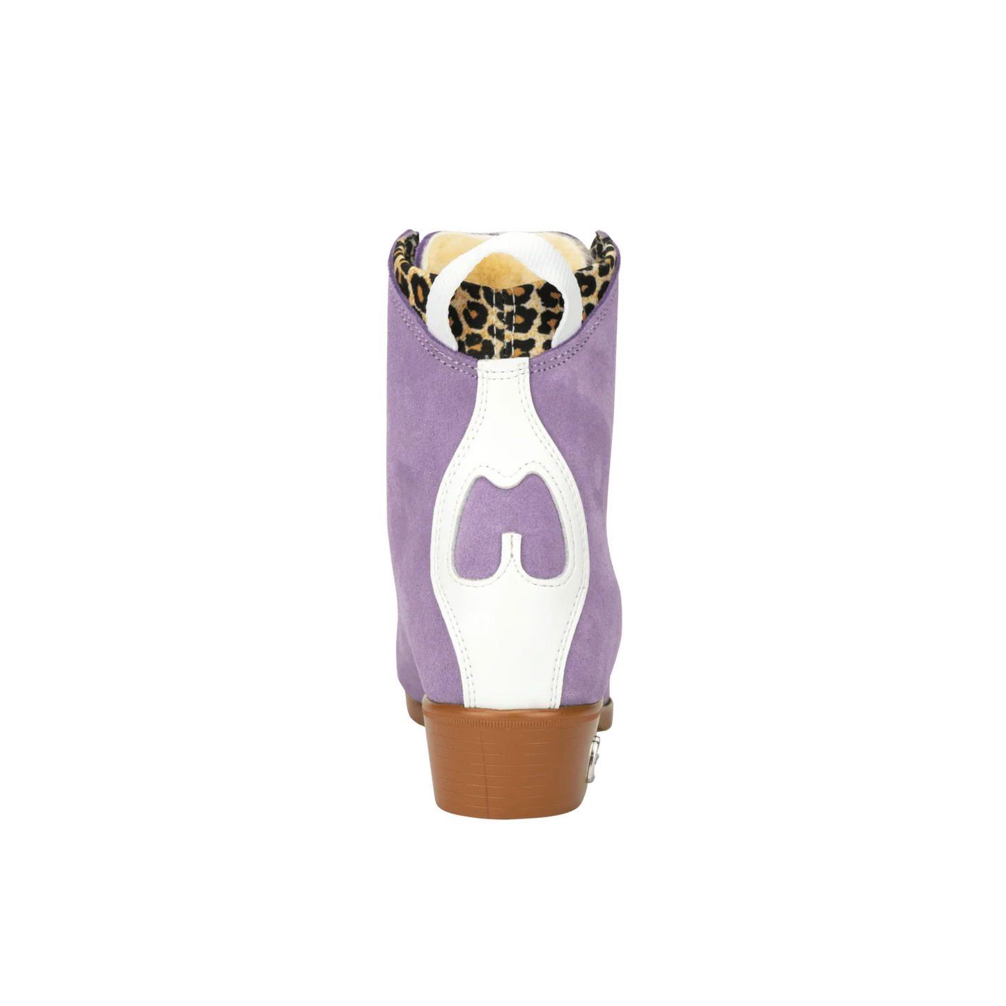 Moxi Jack 1 Lilac Suede Roller Skate Boot