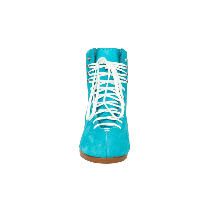 Moxi Jack 1 True Blue Suede Roller Skate Boot