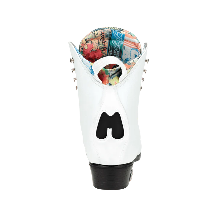 Moxi Jack 1 White Vegan Roller Skate Boot