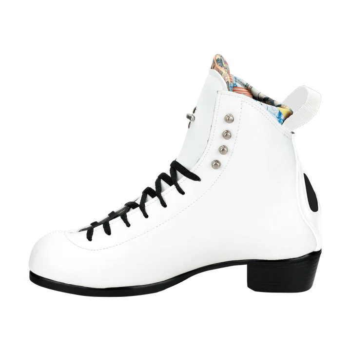 Moxi Jack 1 White Vegan Roller Skate Boot