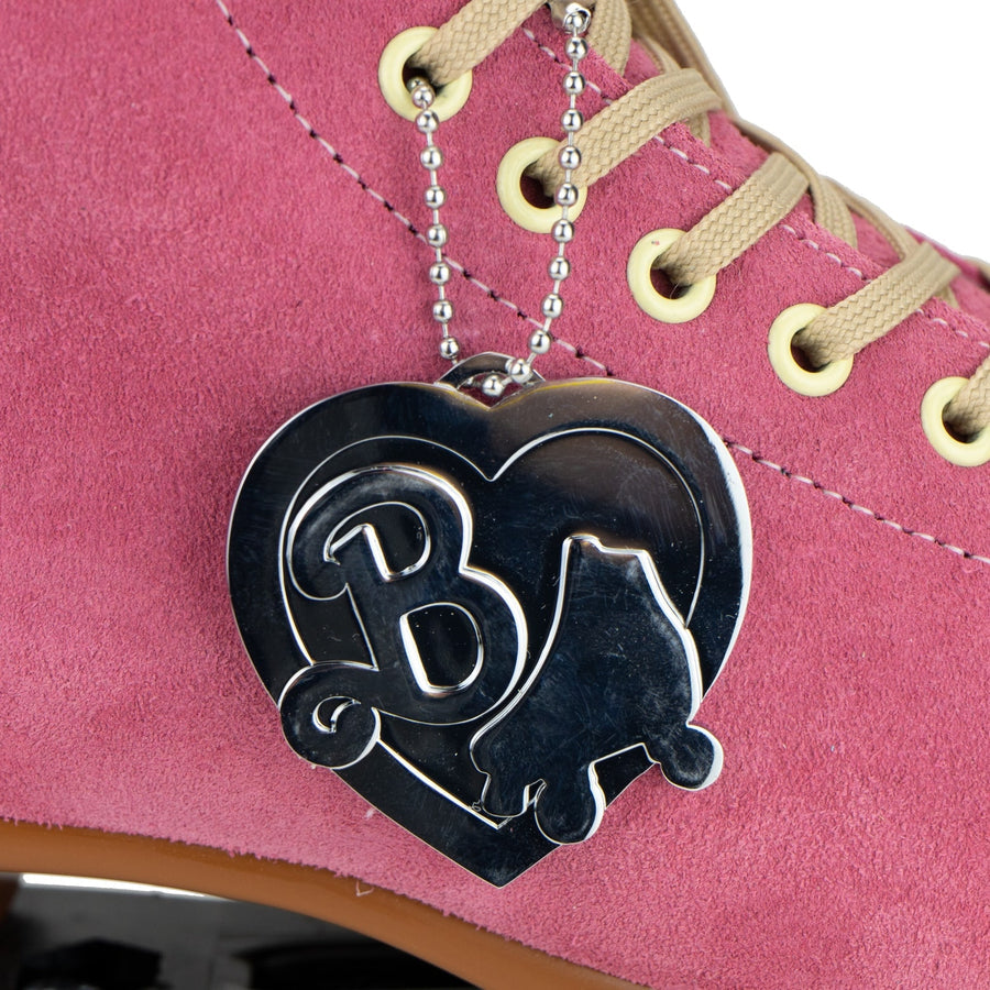 Moxi Malibu Barbie Roller Skates Strawberry Pink Limited Edition Barbie Key Chain Charm