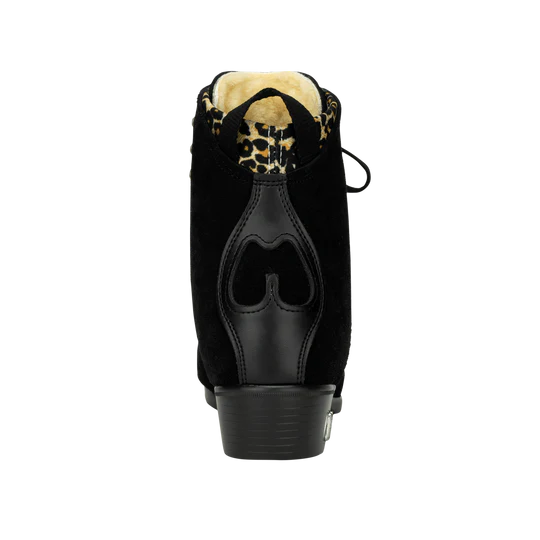 Moxi Roller Skates Jack 2 Boot Classic Black Suede Back
