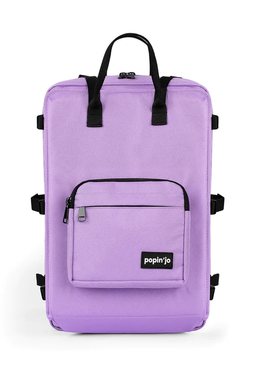 Poppin'Jo Big Jo' Roller Skate Backpack Lilac Purple