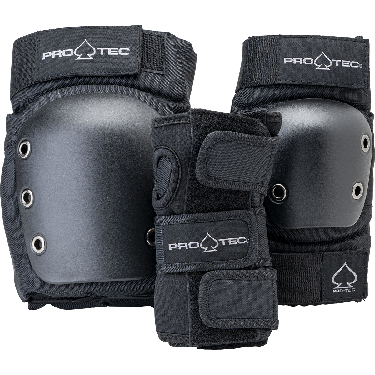 Pro-Tec Junior Street Gear Pads Knee Elbow Wrist Black
