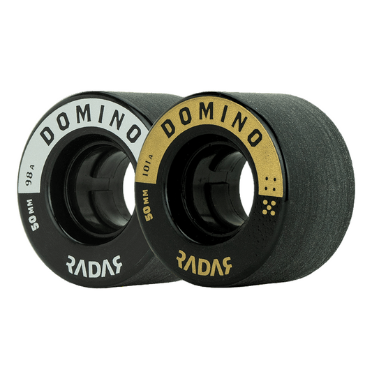 Riedell-Radar-Domino-Wheels-98A-101A-Gold-Silver