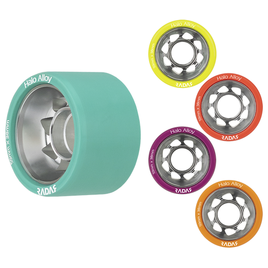 Riedell-Radar-Halo-Alloy-Roller-Skate-Wheel