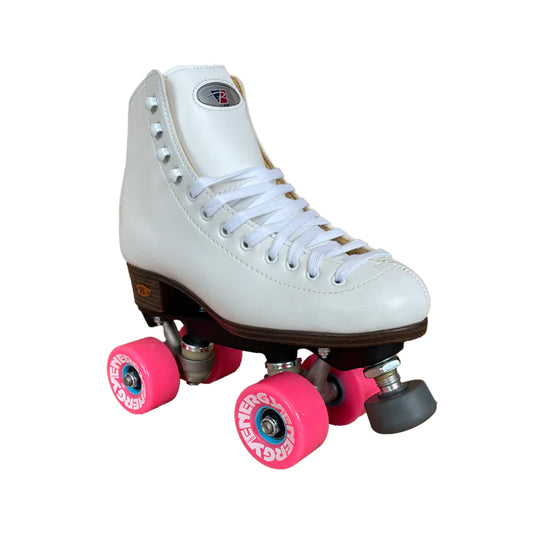 Riedell Angel Roller Skate Set Outdoor White