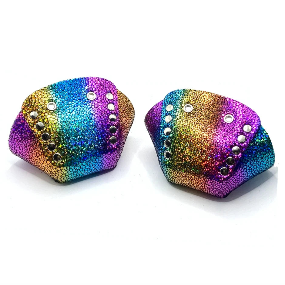 Rollerstuff-Roller-Skate-Toe-Caps-Rainbow-Metallic
