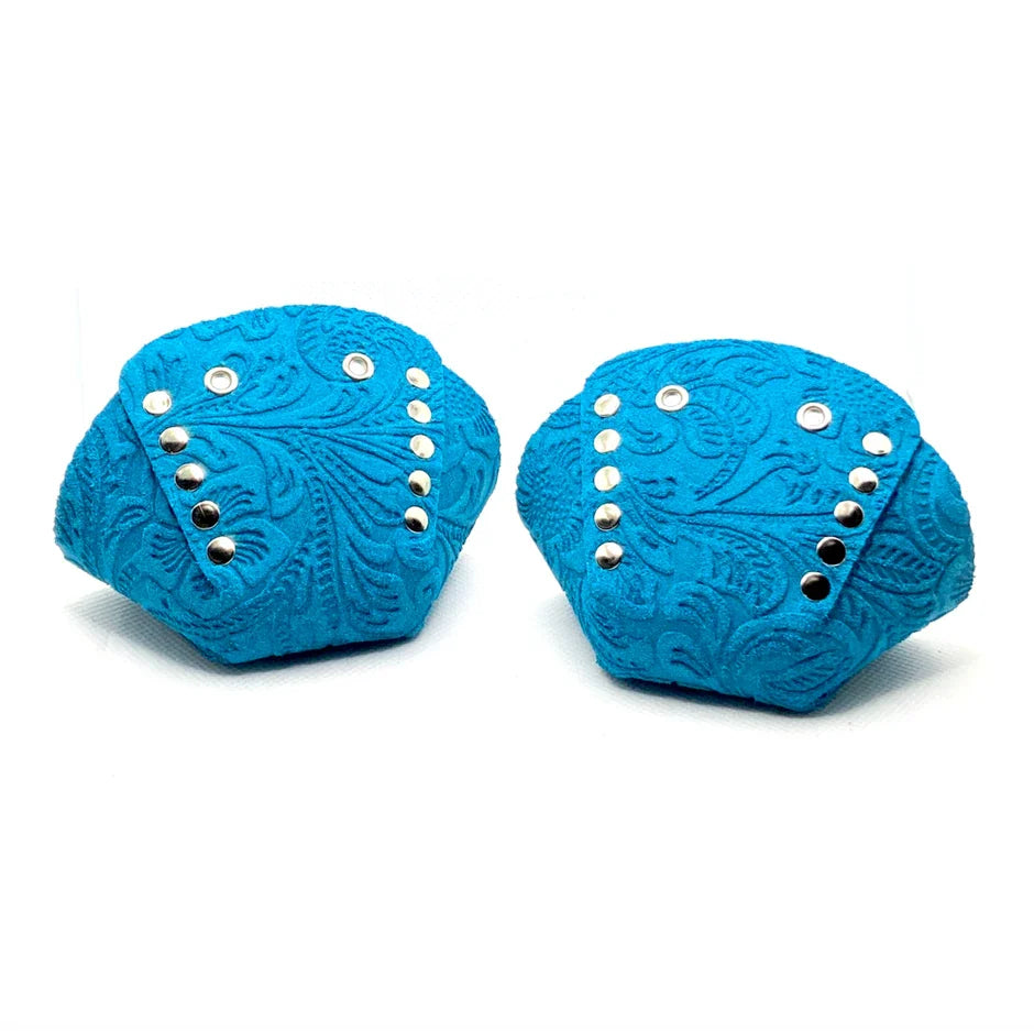 Rollerstuff-Toe-Caps-Embossed-Solid-Suede-Blue