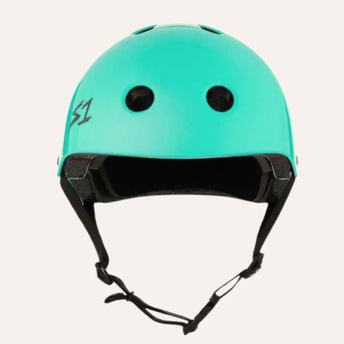 S1-Lifer-Roller-Skate-Helmet-Lagoon-Gloss-Front