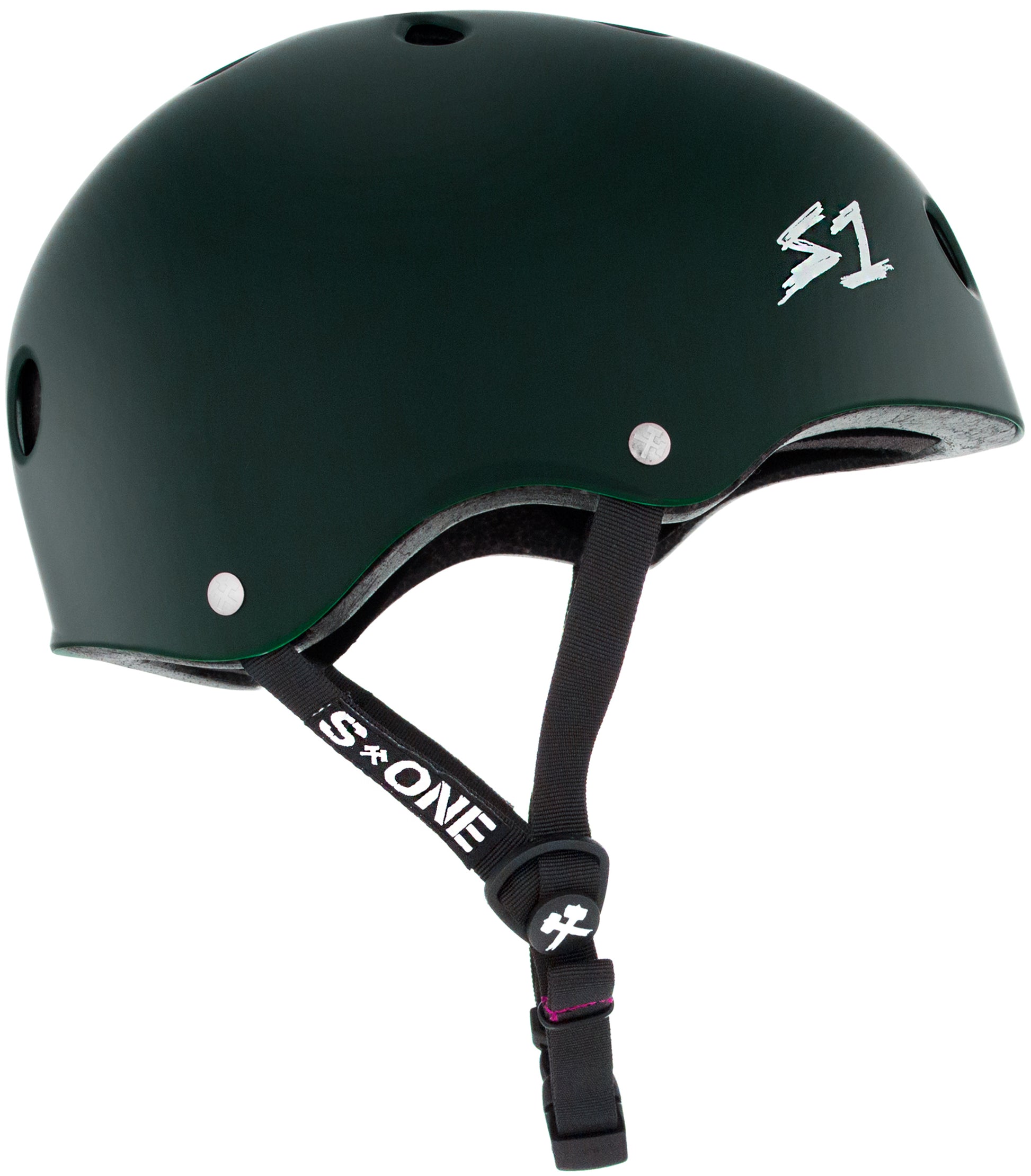 S1-Lifer-Skate-Helmet-Dark-Green-Matte