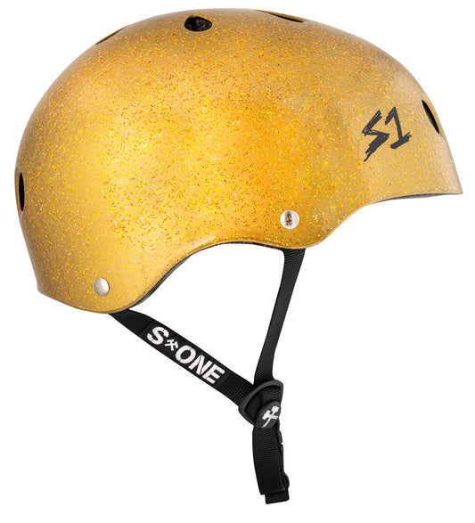 S1 - Lifer Helmet - Gold Gloss Glitter