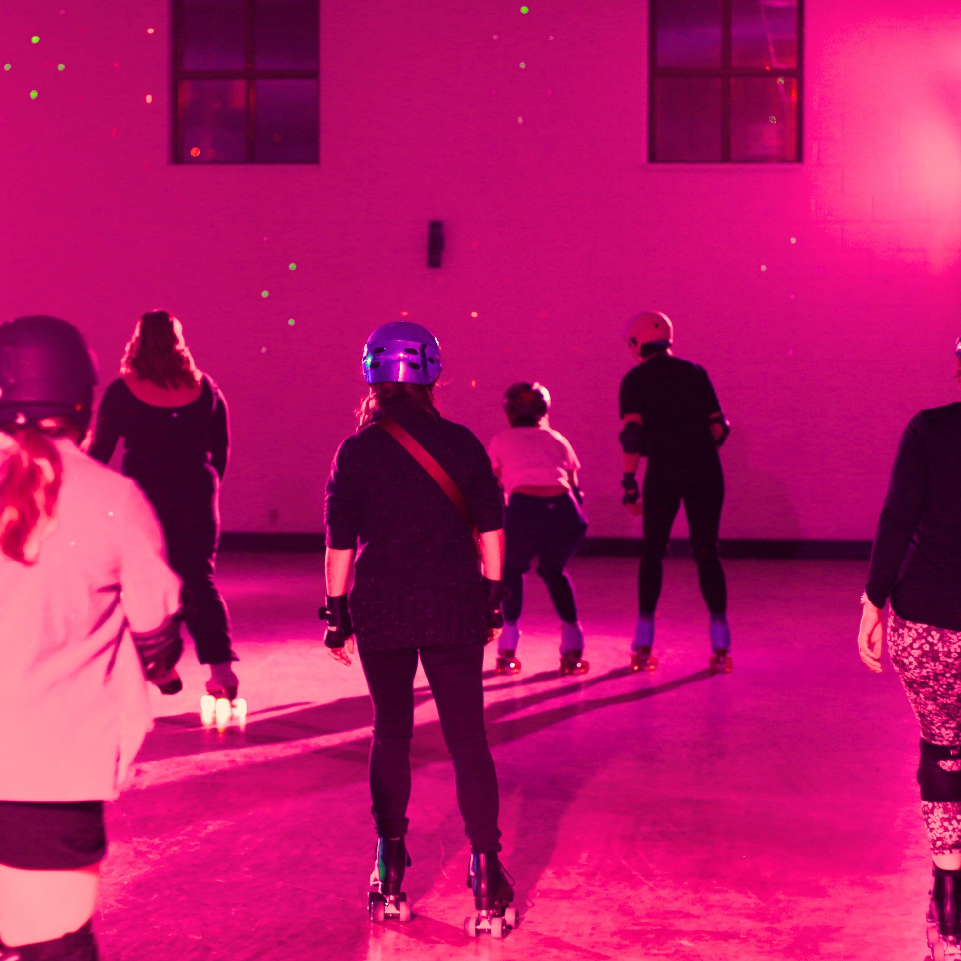 Sunshine Rollers Valentines Disco at Cultural Centre Fredericton Roller Skating