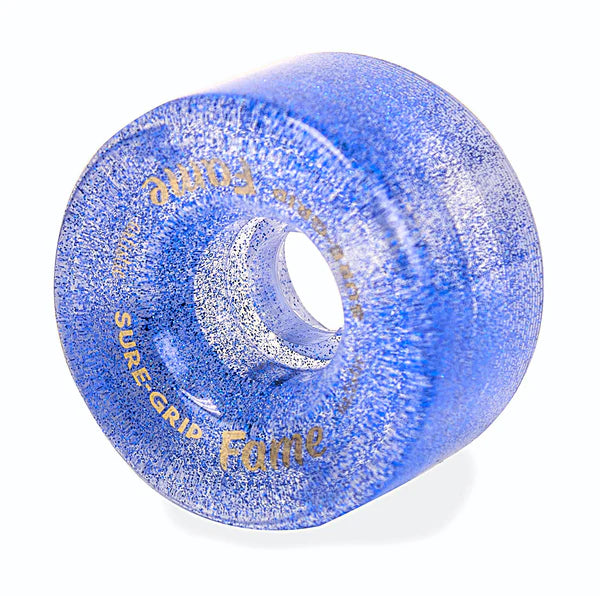 Sure-Grip-Fame-Glitter-Blue-Roller-Skate-Wheels-57mm-95A-8Pack
