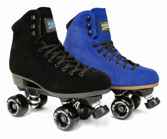Sure Grip Boardwalk Plus Roller Skates Black Blueberry Blue