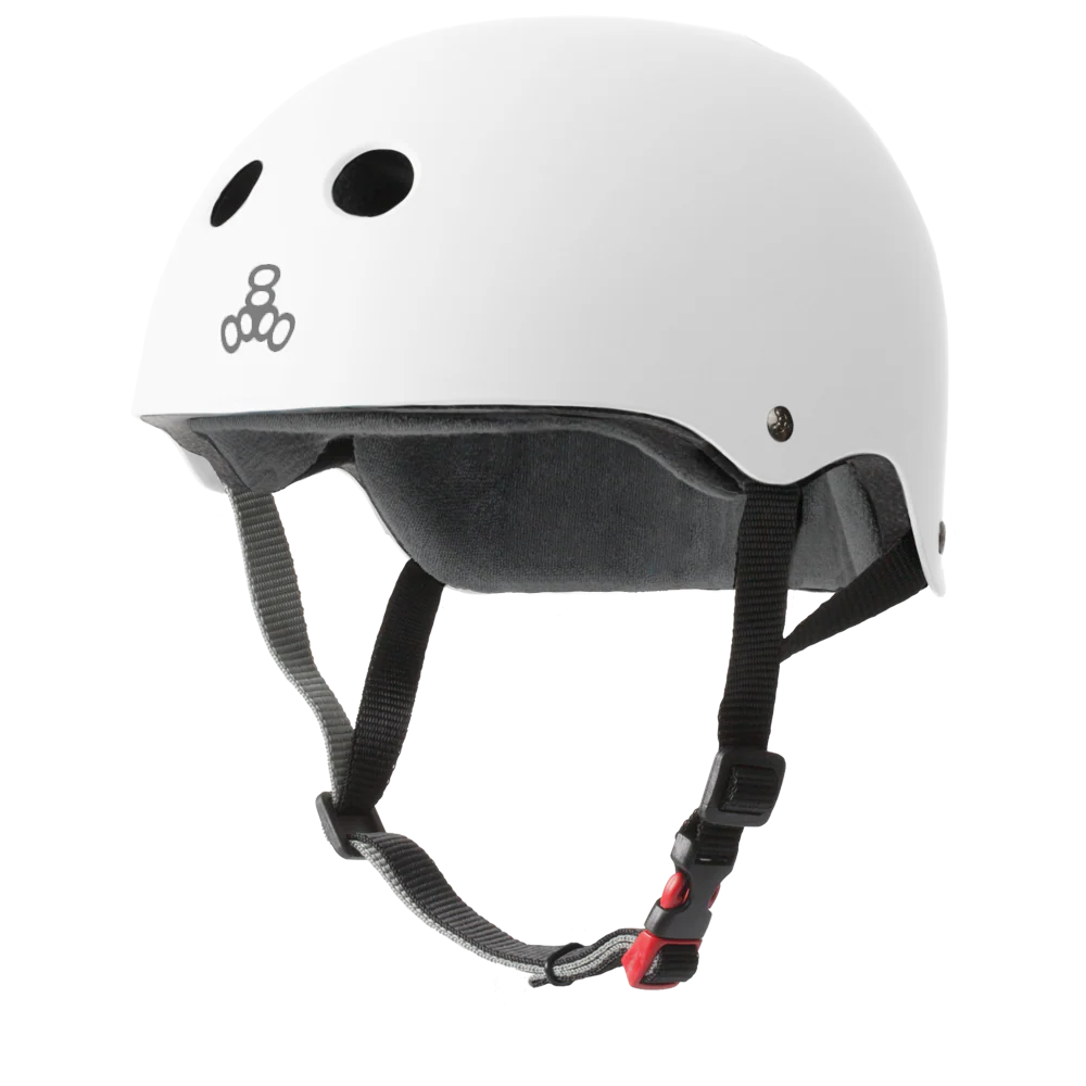 Triple-Eight-8-Sweatsaver-Certified-Roller-Skate-Helmet-Matte-White