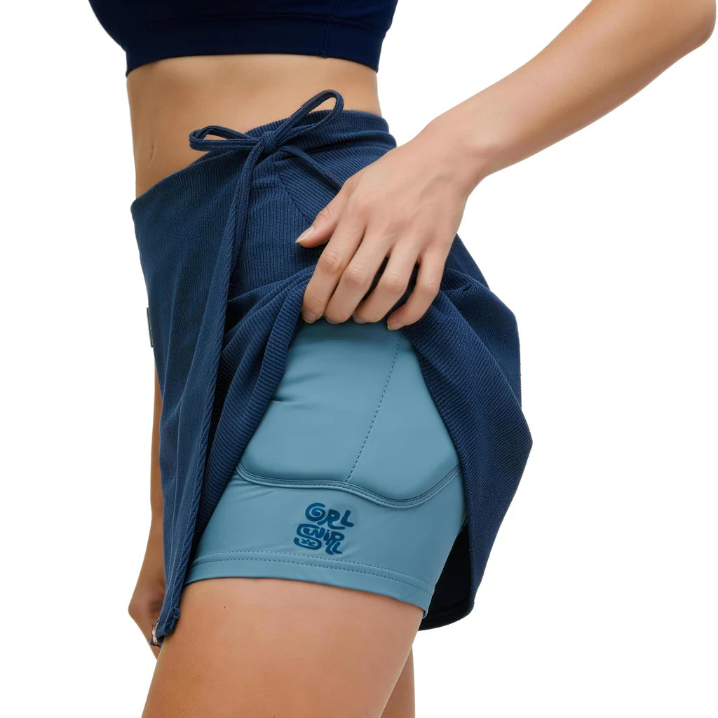 Triple-Eight-NYC-SKORTSAVER-GRLSWIRL-Butt-Padded-Skort-Retro-Blue-Gray-Side-View