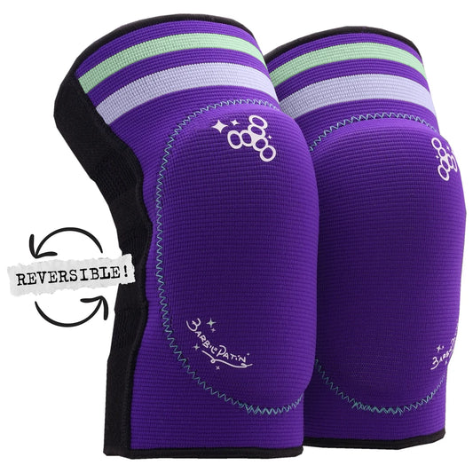 Triple-Eight-Reversible-Soft-Knee-Pads-Barbie-Patin