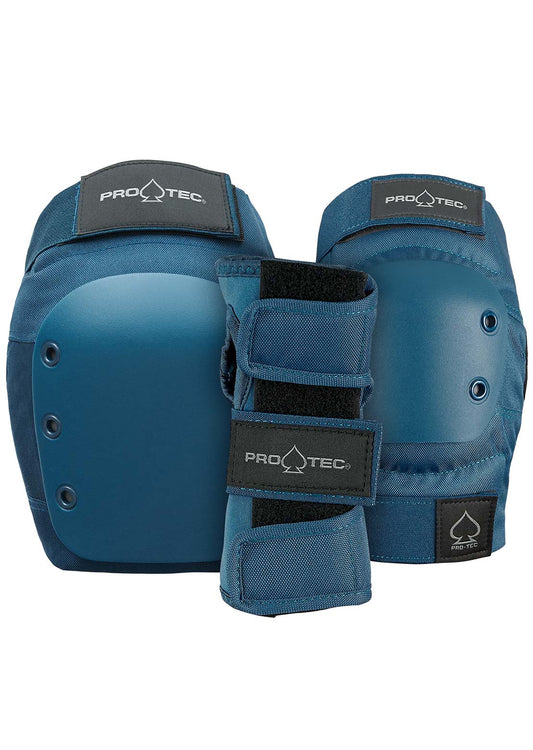 pro-tec-unisex-street-adult-3-pack-pad-set-navy-blue