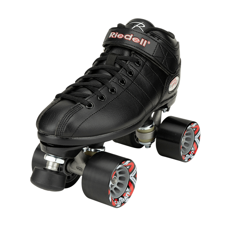 Riedell - R3 Roller Skates (Radar Cayman Wheels, Black)