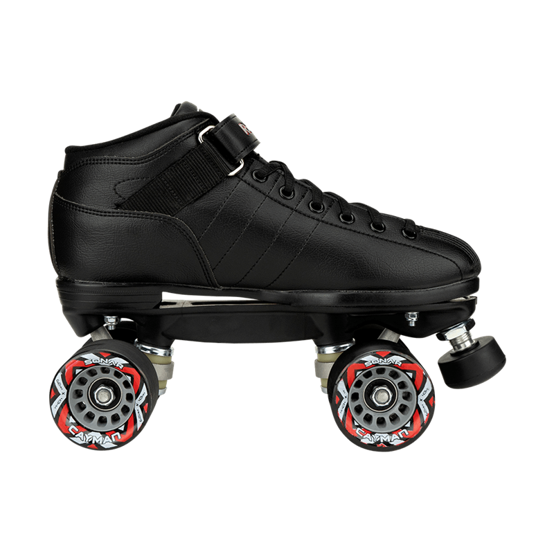 Riedell - R3 Roller Skates (Radar Cayman Wheels, Black)