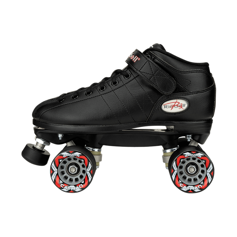 Riedell - R3 Roller Skates (Radar Cayman Wheels, Black)