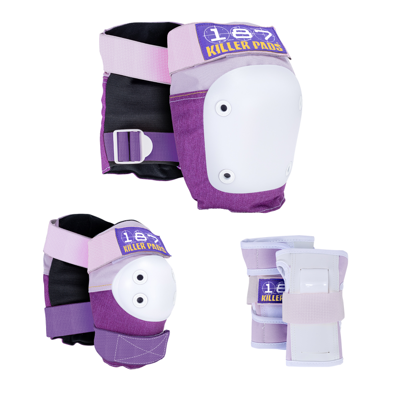 187 Killer Pads - Adult 6 Piece Pack (Purple)