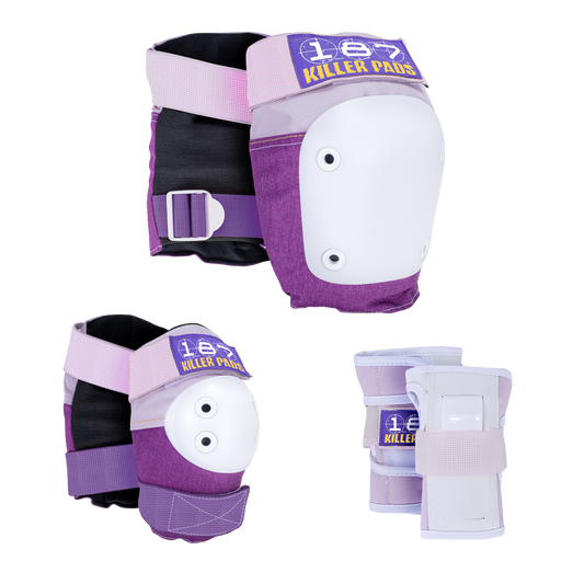 187 Killer Pads - Adult 6 Piece Pack (Purple)