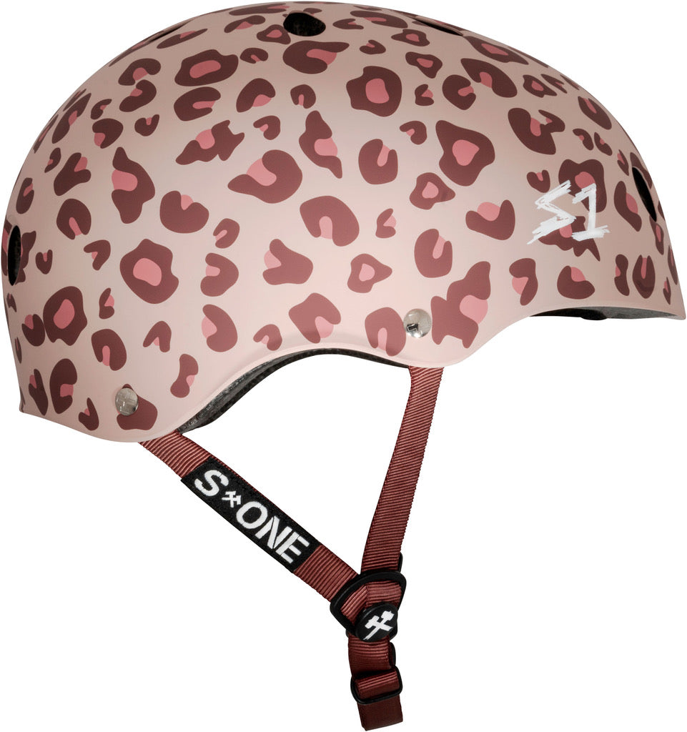 S1 Lifer Helmet – Light Pink Cheetah