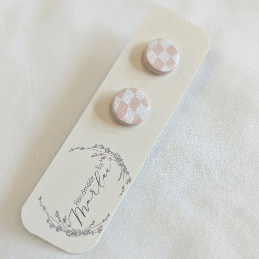 Earrings - Handmade Roller Skate Polymer Clay Earrings (Stud and Dangle)