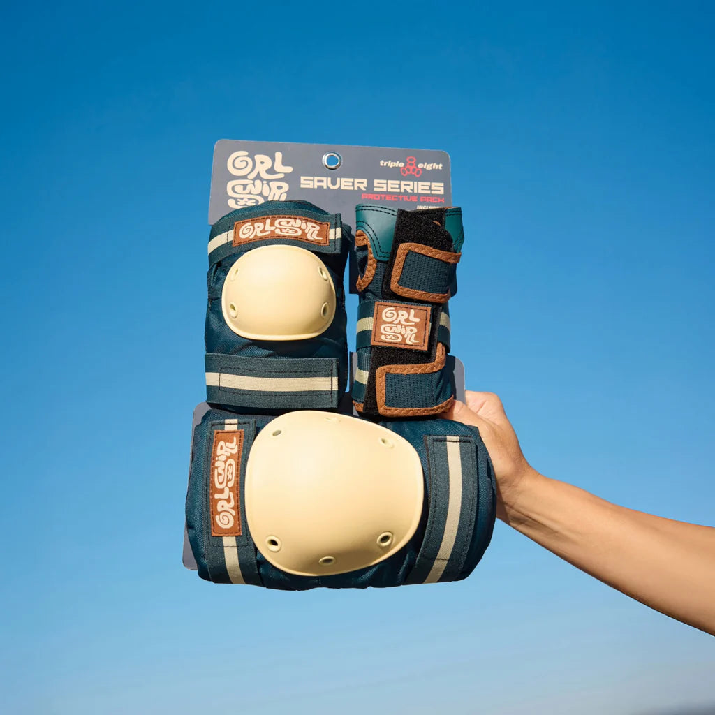 Triple Eight - Saver Series Pads 3-Pack - GRLSWIRL Signature Edition