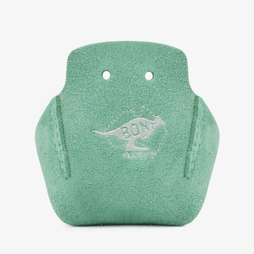 stitched-suede-roller-skate-toe-guards-protectors-pistachio-green