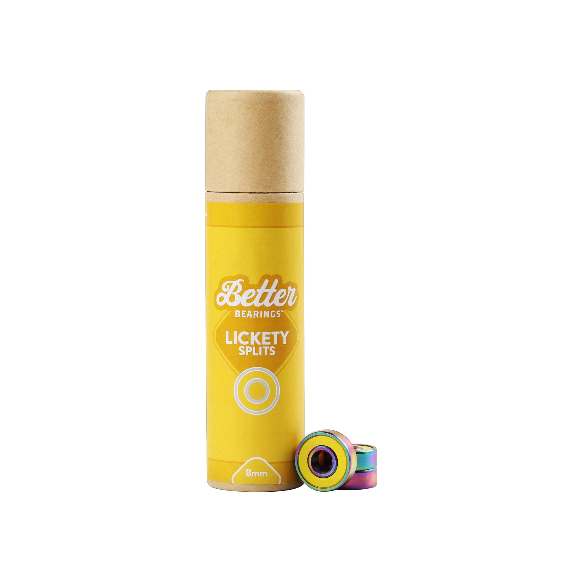 Better-Bearings-Lickety-Splits-8mm-Roller-Skate-Bearing-Yellow