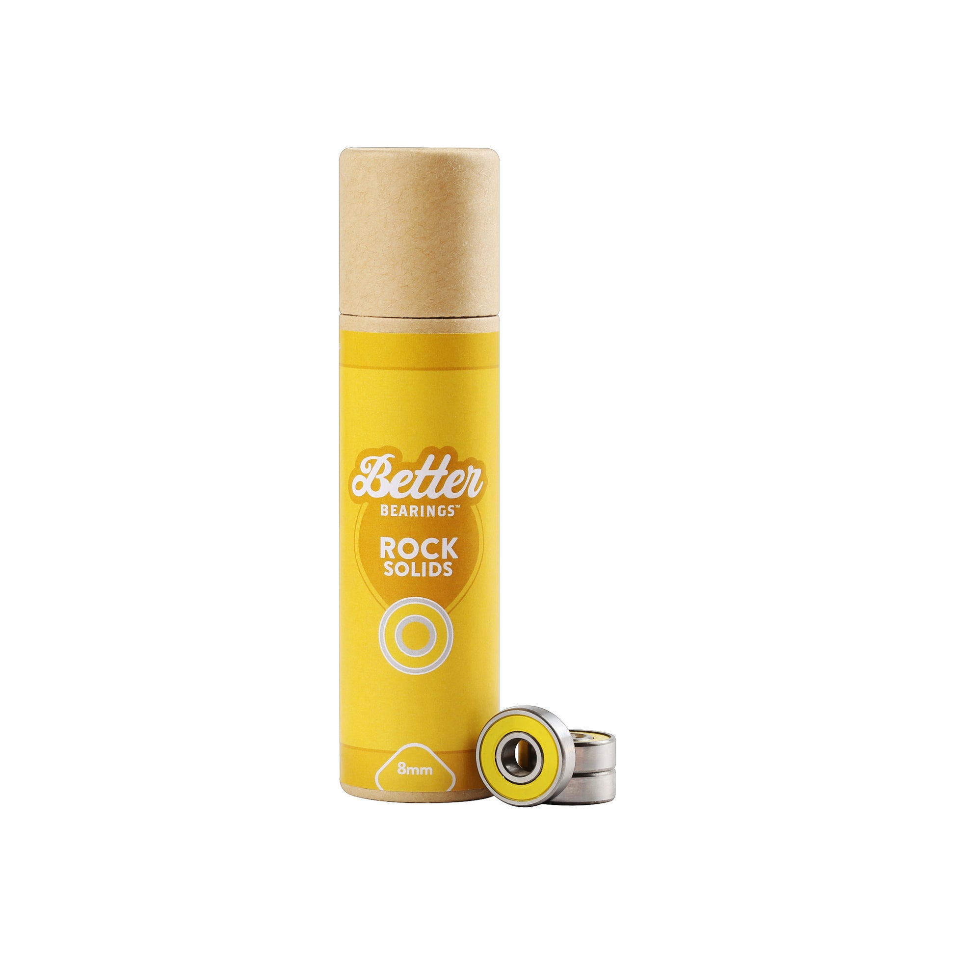 Better-Bearings-Rock-Solids-Roller-Skate-Bearing-8mm-Yellow