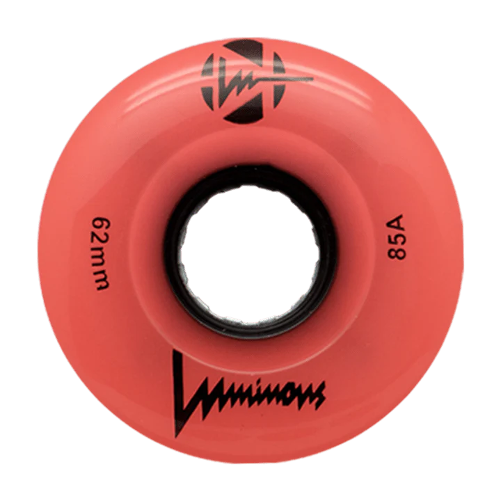 Luminous-Roller-Skate-Glow-Wheels-85A-62mm-Coral