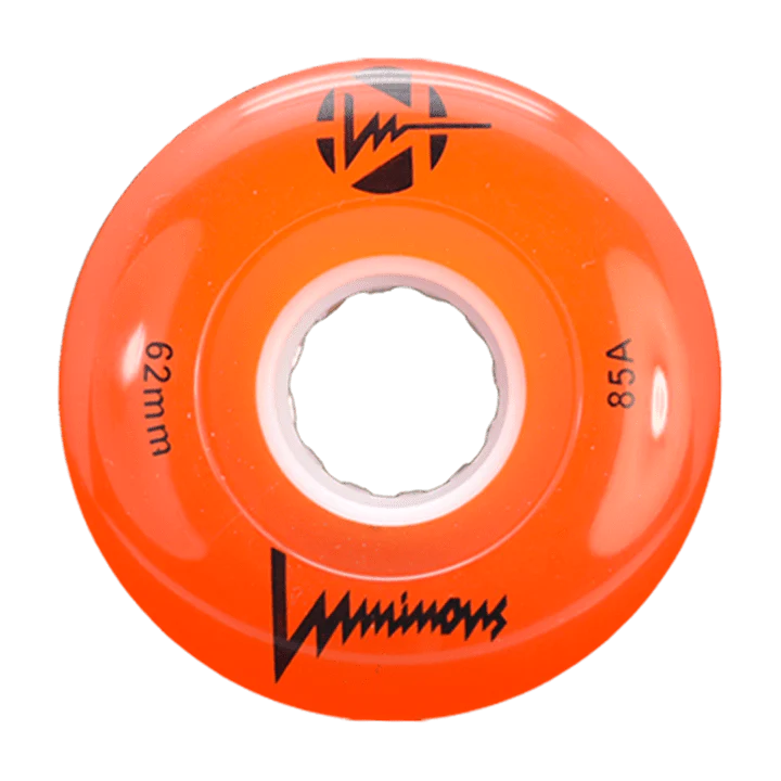 Luminous-Roller-Skate-Glow-Wheels-85A-62mm-Orange