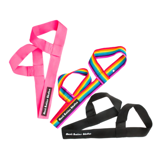 Moxi-Roller-Skate-Leash-Pink-Rainbow-Black