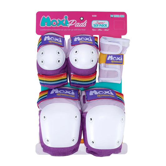 Moxi × 187 Killer Pads Adult 6 Piece Combo Pack Purple