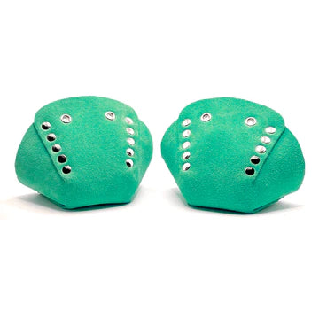 Rollerstuff-Roller-Skate-Suede-Toe-Caps-Green