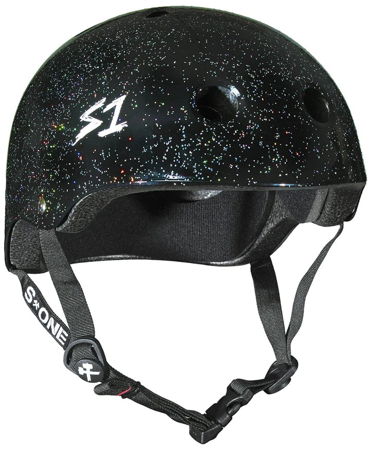 S1-Lifer-Roller-Skate-Helmet-Black-Gloss-Glitter