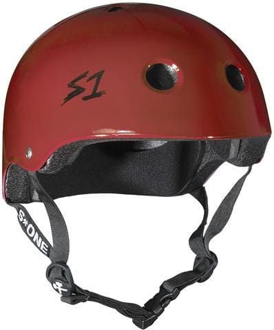 S1-Lifer-Roller-Skate-Helmet-Blood-Red-Gloss