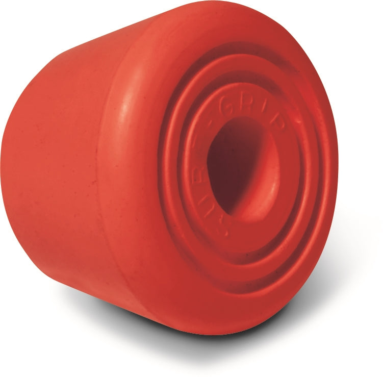 Sure-Grip-Bullseye-Roller-Skate-Bolt-On-Toe-Stop-Red